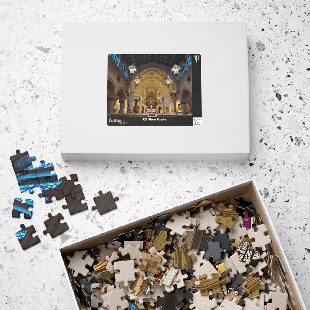 Holy Ghost parish Interior Jigsaw Puzzle — Intricate Church Architecture Puzzle (110/252/520/1014 pcs)