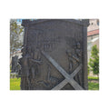 Historic Bronze Relief Photo Puzzle — Cathedral Monument Jigsaw (110–1014 pcs)