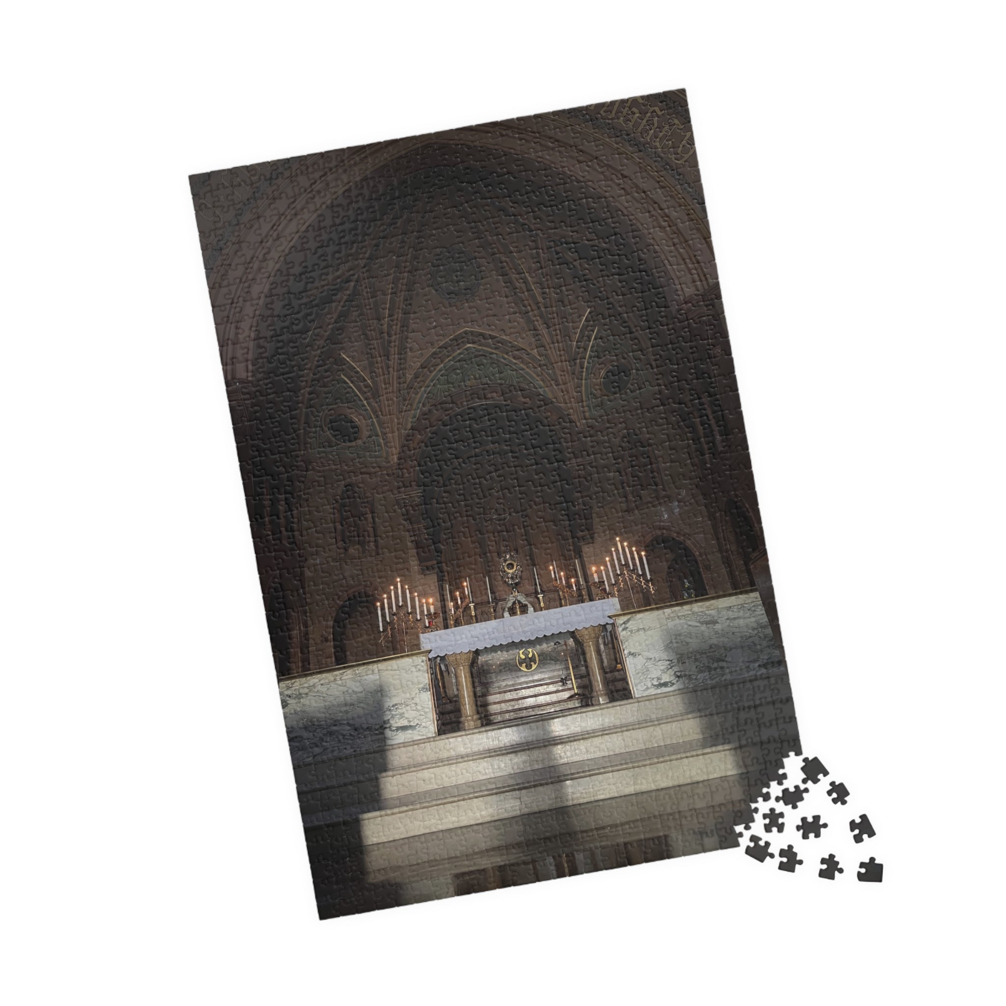 Holy Ghost Altar Photo Puzzle — Spiritual Architecture Jigsaw (252/520/1014 pcs)