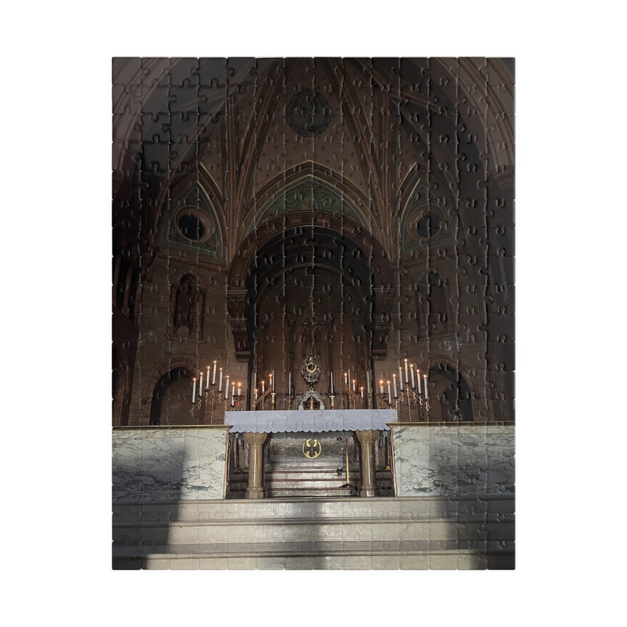 Holy Ghost Altar Photo Puzzle — Spiritual Architecture Jigsaw (252/520/1014 pcs)