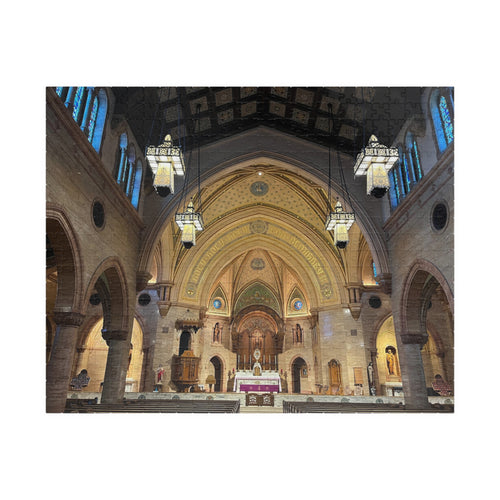 Holy Ghost parish Interior Jigsaw Puzzle — Intricate Church Architecture Puzzle (110/252/520/1014 pcs)