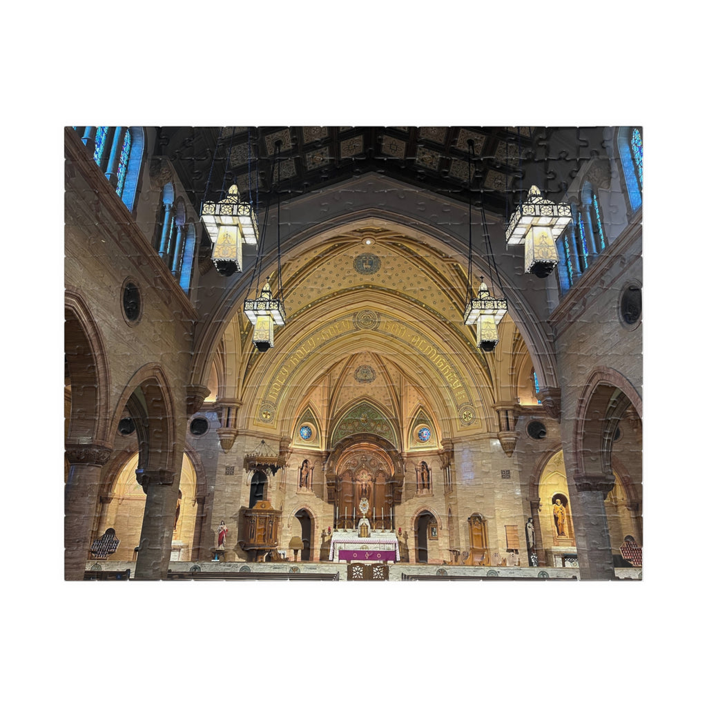 Holy Ghost parish Interior Jigsaw Puzzle — Intricate Church Architecture Puzzle (110/252/520/1014 pcs)