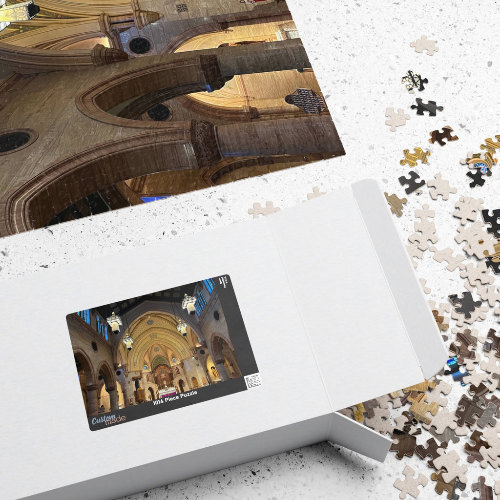 Holy Ghost parish Interior Jigsaw Puzzle — Intricate Church Architecture Puzzle (110/252/520/1014 pcs)